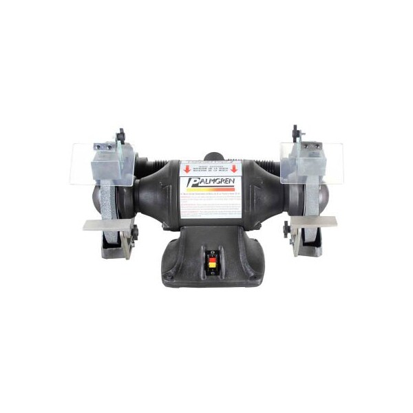 Palmgren 9682101 Bench Grinder W/Wheel Guards & Dust Collection Ports , 10" Wheel Dia